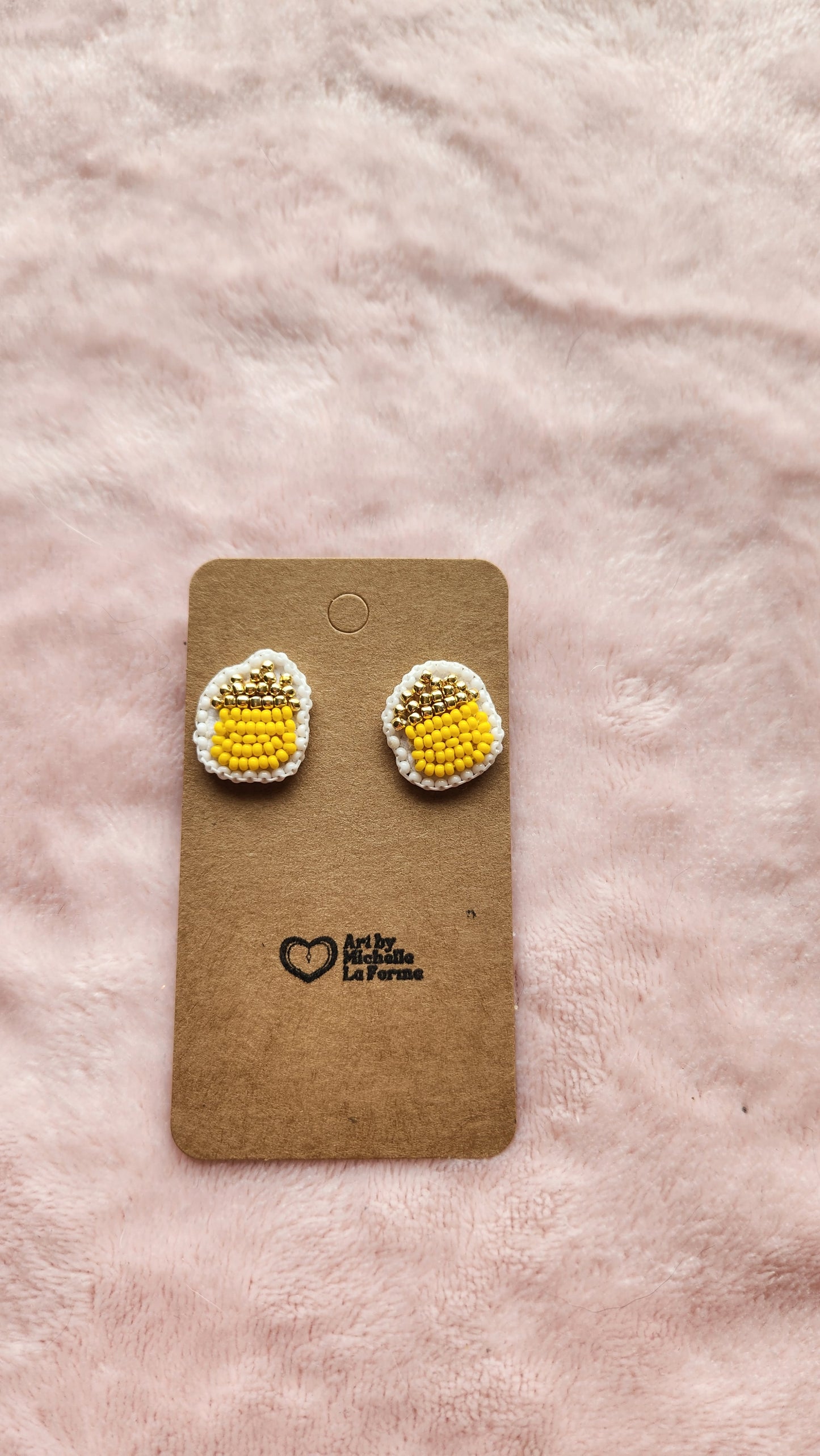 Lucky Charms Beaded Earrings - Pot of Gold